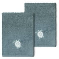 thumbnail image 4 of Authentic Hotel and Spa  100% Turkish Cotton Ava 2PC Embellished Washcloth Set White, 4 of 5