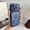 Blue, variant on Case for iPhone 14 Pro, Compatible with MagSafe, Carbon Fiber Texture Back Sticker, Shock-Absorbing Anti-Drop Thin Hard PC Wireless Charging Phone Cover with Large Camera Window, Silver