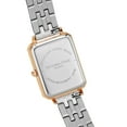 thumbnail image 6 of Victoria Hyde Women's Square Watch, Simple, Retro, Wristwatch, Made in Japan, Quartz, Genuine Leather, Daily Waterproof, Women's, Popular, Mother's Day, Gift, silver/rose gold, Bracelet Type, 6 of 9