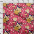 thumbnail image 3 of oneOone Polyester Spandex Magenta Fabric Asian Chinese Sewing Craft Projects Fabric Prints By Yard 56 Inch Wide, 3 of 4