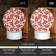 thumbnail image 3 of Salouo Tomato for Round Acrylic Night Light - Acrylic Sheets with LED Light Lamp Base - Decorative Night Lamp for Restaurant Bar Cafe Shop Room Decoration, 3 of 9