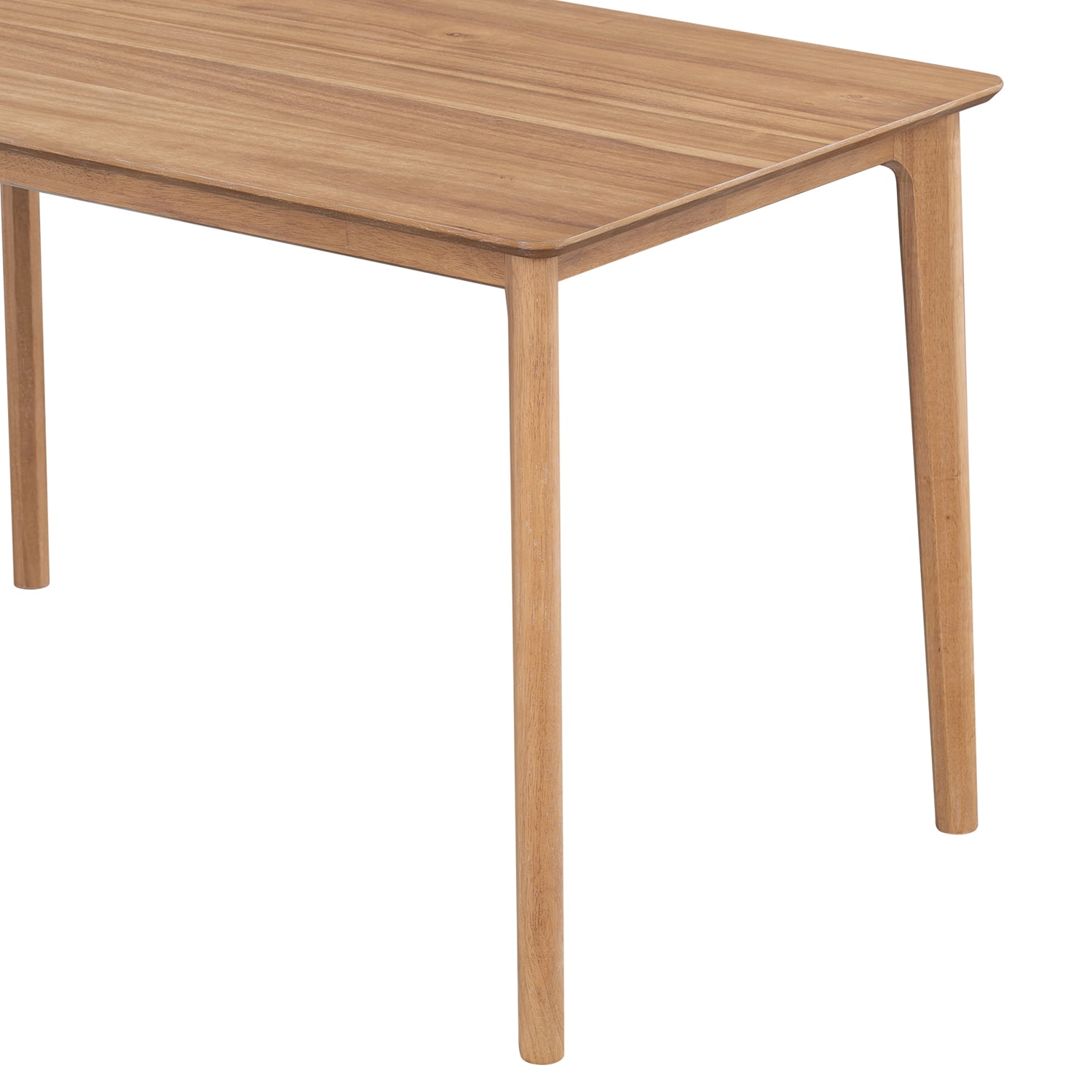 Kadyn Dining Table Set for 4, Solid Wood Dining Set with 2 Chairs and 1 Bench, Modern Dining Table Set for Dining Room, Natural Wood Wash Kadyn Dining Table Set for 4, Solid Wood Dining Set with 2 Chairs and 1 Bench, Modern Dining Table Set for Dining Room, Natural Wood Wash