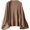 Coffee, variant on Women's Soft Shawls Wraps Wool Knit Warm Sweater Cardigan with Sleeves Winter DualPurpose Scarf Open Front Poncho