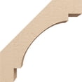 thumbnail image 3 of Ekena Millwork 5"W x 16"D x 16"H Merced Rough Cedar Woodgrain TimberThane Knee Brace, Primed, 3 of 6