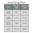 thumbnail image 4 of Wonder Nation Baby and Toddler Ankle Socks, 20-Pack, Sizes 0M-5T, 4 of 4