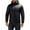 Black, variant on Men's Big and Tall Work Jacket with Hood and Multiple Zipper Pockets for Outdoor Use