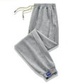 thumbnail image 3 of XIYON Men's Casual Pants Comfortable Stretchable Breathable Soft Lightweight Loose Everyday Wear Durable Versatile Trousers For Streetwear, 3 of 3