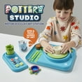 thumbnail image 4 of Discovery™ Pottery Studio Motorized Clay Art Station, Includes Wheel, 3 Molds, Tools, Paints, and Air-Dry Clay, 4 of 10