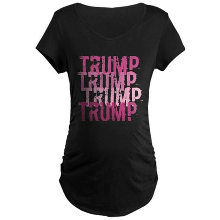 

CafePress - Pink Trump Maternity T Shirt - Maternity Dark T-Shirt