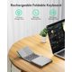 thumbnail image 4 of Teclado Bluetooth plegable Samsers con panel táctil gris, 4 of 9