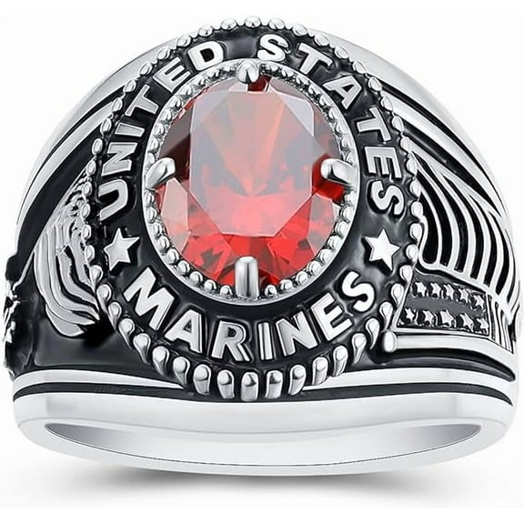 Fully Personalized Class Rings Custom Rings Class Rings for Women Birthstone Rings 925 Sterling Silver Rings Gold Plated Class Rings Class Rings for Women High School Size 5-15