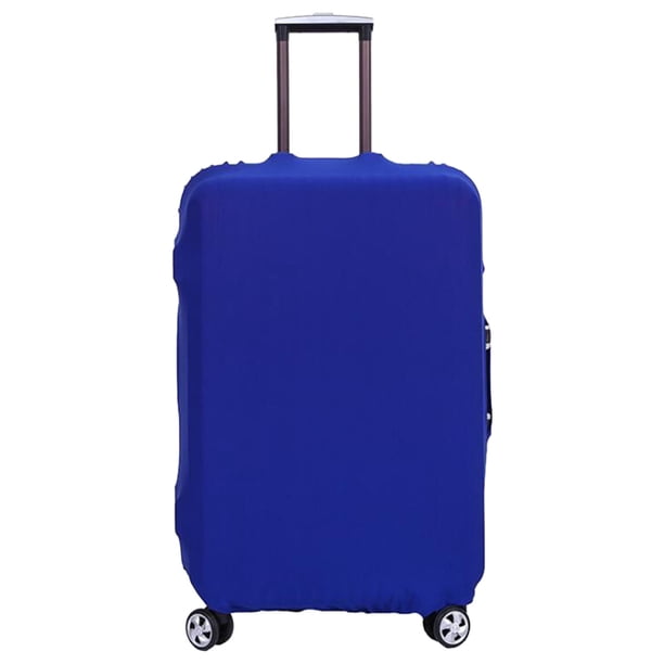ZENMELE - Funda elástica para equipaje de viaje, funda protectora para maleta con ruedas de 26 y 28 pulgadas (azul)