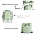 thumbnail image 3 of 5-in-1 Interchangeable Blades Rotary Cheese Grater Hand Crank with Anti-Slip Base, Vegetable Slicer Shredder, 3 of 7