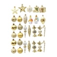 thumbnail image 4 of Juego de Bolas Navideñas Macarena 29 Piezas Decoración Oro, 4 of 8