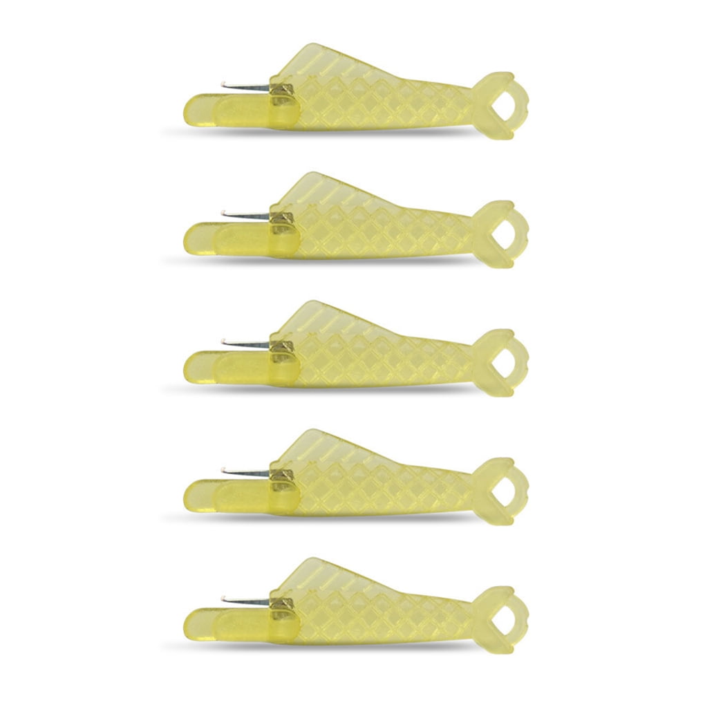 FANCY Needle Threader Sewing Stitch Hook Quilting Threading Tools Fish