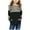 Black, variant on Zwiiyzr Kids Girls Boys Pullover Hoodies Cute Leopard Printed Patchwork Hooded Sweatshirts with Pockets 4-15 Years Black