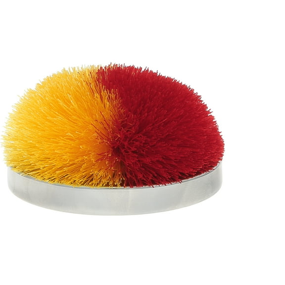 Pavilion Gift Company - Red & Yellow - 2.75" Pom Pom Lid