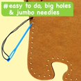 thumbnail image 4 of Kit de costura y pegatinas EZCRA Easy Arts and Crafts para niños, 4 of 7
