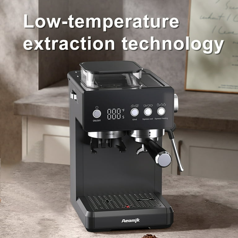 AEOMJK Grinding All-in-One Semi-Automatic Coffee Machine