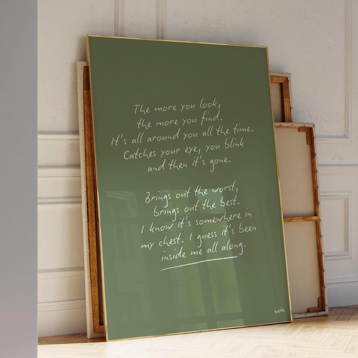 Olivia Dean 'I'Ve Seen It' Olivia Dean Lyrics Dorm Trending Poster , Poster Print Only