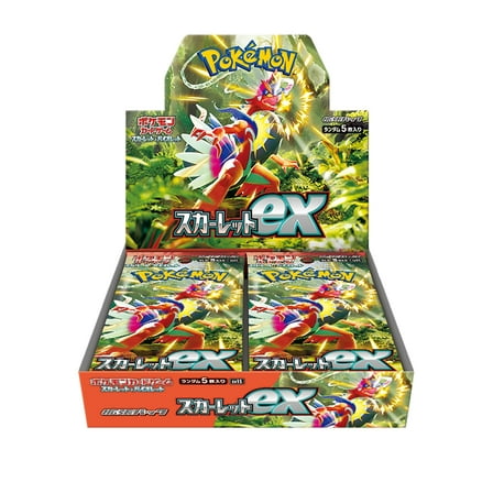 Pokémon Trading Card Game [SV1] "Scarlet" Japanese Sealed Booster Box