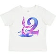 thumbnail image 3 of Inktastic 2nd Birthday Mermaid Tail Boys or Girls Baby T-Shirt, 3 of 5