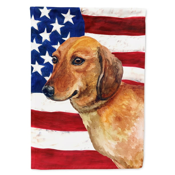 Dachshund Patriotic Garden Flag - Walmart.com - Walmart.com