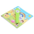 thumbnail image 4 of Point Reading Pen, Number Learning Animal Cognition Reading Pen Impact Resistant Plastic Fine Workmanship  For Children From 3 Years Old Logic Learning Pen, 4 of 8