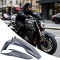 thumbnail image 4 of YYV Off-Road Dirt Bike Mudguard Replacement Universal Black Rear and Front Splash Guard Durable Plastic Compatible with Motocross Dirt Bikes ATV, 4 of 9