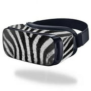 Skin Decal Wrap Compatible With Samsung Gear VR (Original) cover Sticker Design Zebra