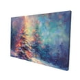 thumbnail image 3 of 12x18 inch Frameless Painting Wall Art Christmas Tree Night,Home Bathroom,Man Cave,Lounge,Cafes Wall Decor Canvas Prints,Christmas Tree Modern Oil Paintings Canvas,Charm Festival Decoration, 3 of 6