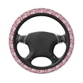 thumbnail image 3 of Balery Rose Flowers print Steering Wheel Covers Elastic Skidproof Steering Wheel Protective Cover Case for Men Women Universal 15 Inches Cars Accessories, 3 of 8