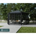 thumbnail image 2 of Palram - Canopia Roma/Monaco Gazebo Netting set - 6 Piece, 2 of 5