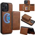 thumbnail image 3 of 2-In-1 Magnetic Leather Detachable Wallet Case With Rfid Blocking For Iphone 16, iPhone 13, 3 of 8