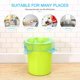 thumbnail image 4 of OUNONA 150pcs Handle-Tie Small Trash Bags Colorful Plastic Bags for Home Office, 4 of 4