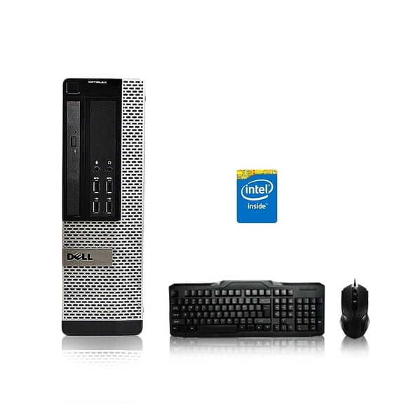 Restored Dell Optiplex Desktop Computer 3.0 GHz Pentium D Tower PC, 4GB, 500GB HDD, Windows 10 Home x64, USB Mouse & Keyboard (Refurbished)
