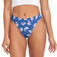thumbnail image 1 of Balery Cute Shark Tangas de Algodón para Mujer con Estampado – Ropa Interior Sexy, Transpirable, G-string-X-Large, 1 of 6