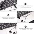 thumbnail image 3 of IDEANATEGRATE 2Ud Auriculares Colgantes Negros Inalámbricos Deportivos Ergonómico Confort Para Exterior, 3 of 7