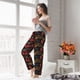 thumbnail image 5 of Fotbe Compass And Mountains In Bicycle Wheels1 Pantalones de Pijama para Mujer, Pantalones de Dormir, Pantalones Pj con Cordón y Bolsillos-X-Large, 5 of 6