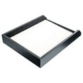 thumbnail image 2 of Black Leather Front-Load Letter Tray, Under 5 Gallons, 2 of 8