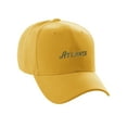 thumbnail image 1 of Daxton USA States Classic Structured Golf Dad Hat Cap, Gold Hat Atlanta, 1 of 4
