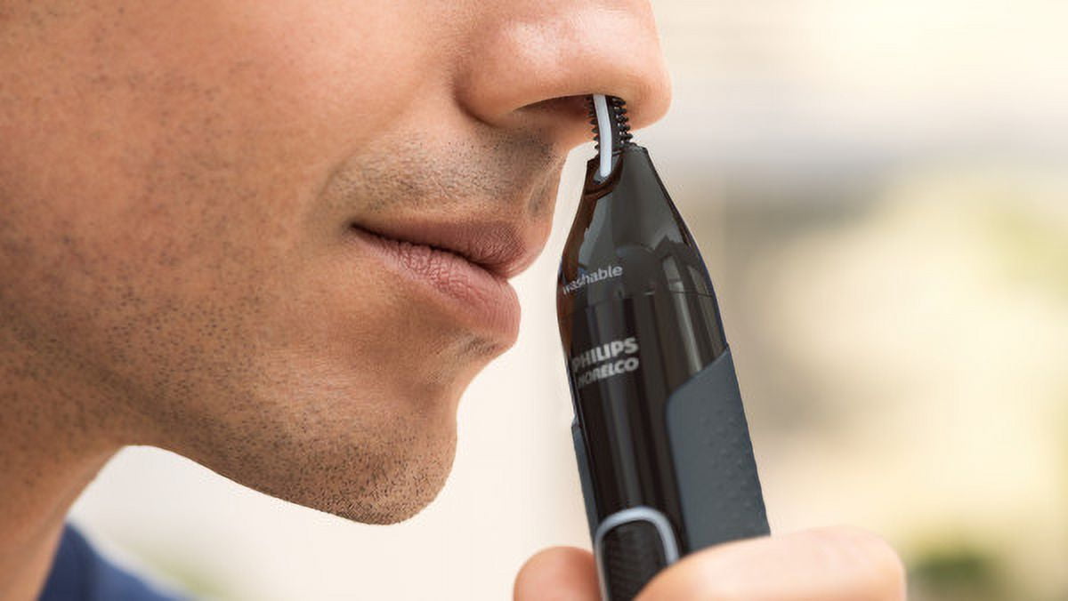 Philips Norelco Nose Trimmer 3000, For Nose, Ears Eyebrows, NT3600/62