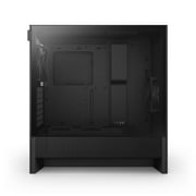 NZXT H5 Flow Compact Tempered Glass ATX Mid-Tower Airflow Computer Case, Black