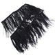 thumbnail image 5 of Tiras de Borlas de Plumas de Imitación Adornos de Cinta de Plumas Alargar Flecos Embellecer Proyectos Vestido de Novia Vestido de Noche 36 Pulgadas de Negro BLESIY Pluma de avestruz, 5 of 7