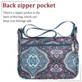 thumbnail image 7 of AOUNQ Crossbody Bag for Women Multi Pocket Shoulder Purse Bags Nylon Ladies Travel Handbag with Adjustable Straps, 7 of 7