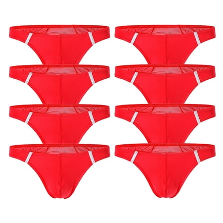 

Open Crotch Lingerie Set 8PCMen s Fashion Thong T Pants Ice Silk Underwear Underpants Thigh High Stockings for Women Lingerie