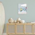 thumbnail image 4 of Stupell Industries Tropical Catching Ball on Beach Gray Framed Giclee Art, 24 x 30, by Betty Boynes, 4 of 8