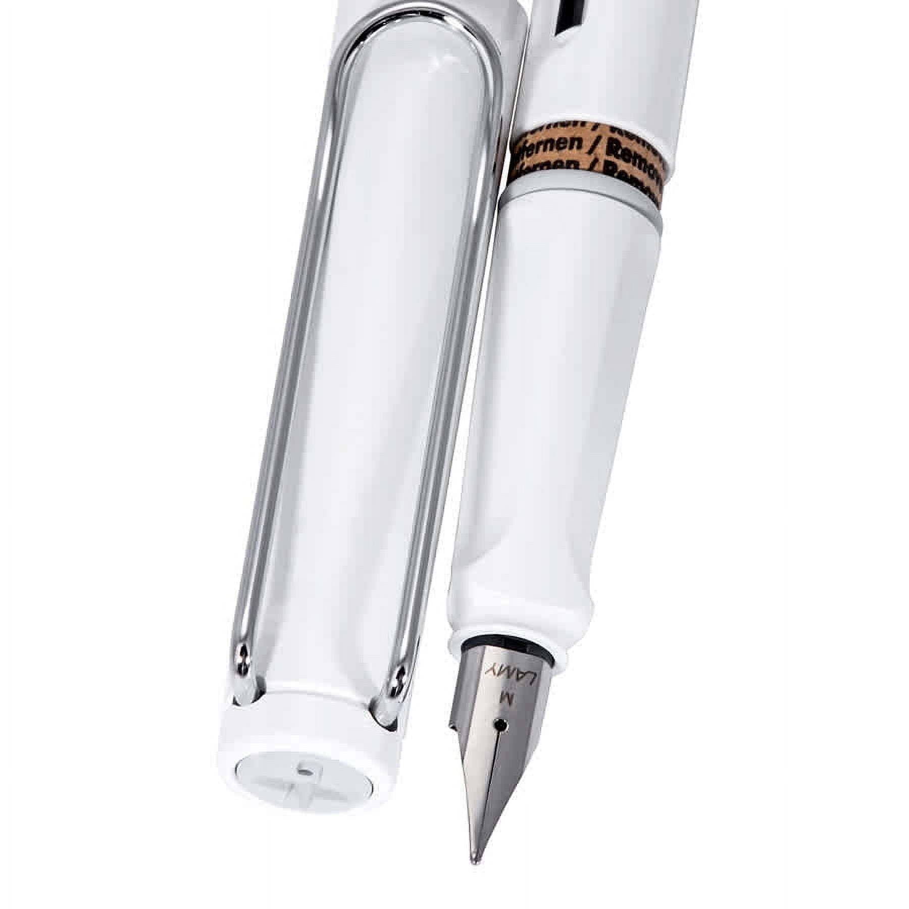 Lamy L19 Safari White Medium Nib ABS Plastic Body Fountain Pen