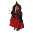 thumbnail image 3 of Adornos de brujas para fiestas Diseño de escena de brujas voladoras para la Rojo Yuyangstore Colgante de Halloween, 3 of 8