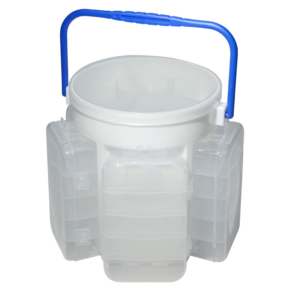 Bead Caddy Portable Beading Storage Container with 6 Removable